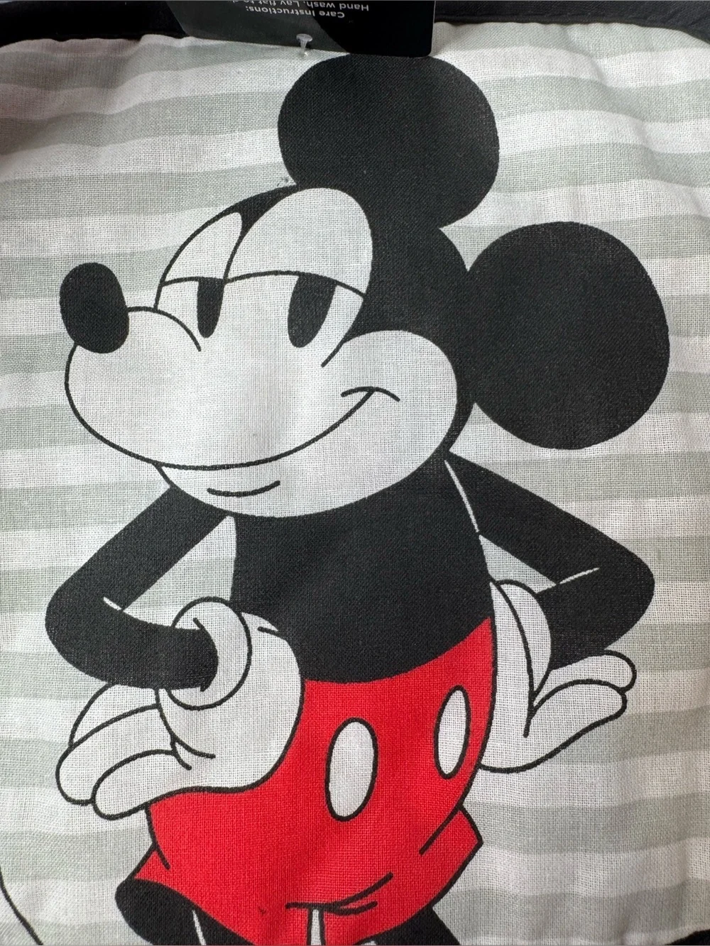 Disney Mickey Mouse Pot Holder vintage character kitchen linen signature color